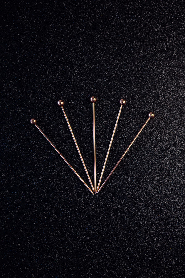 Pink Pearl Cocktail Picks