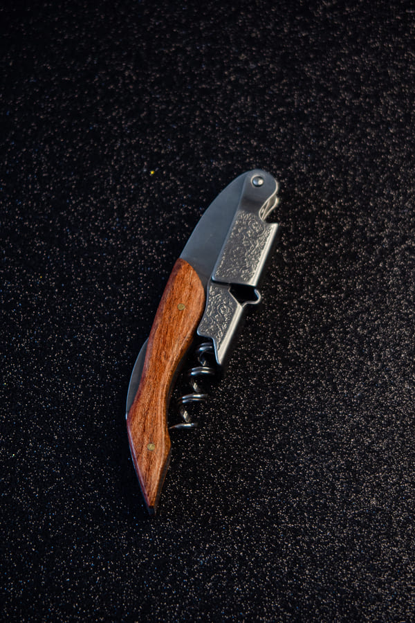 Waiter's Corkscrew with Wooden Handle