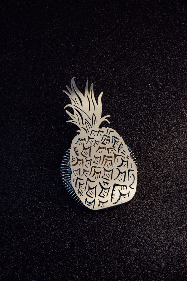 Silver Pineapple Strainer